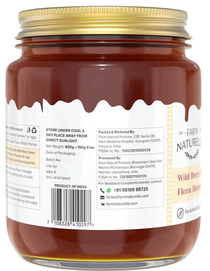 Farm Naturelle Wild Berry (Sidr) Flora Honey