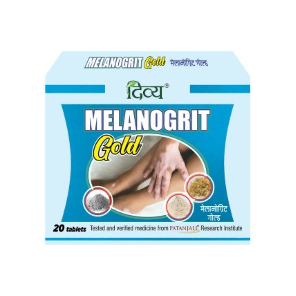 Patanjali Divya Melanogrit Gold Tablets - Indyancart