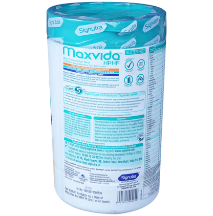 Maxvida HPHF High Protein High Fibre Supplement Powder For Recovery