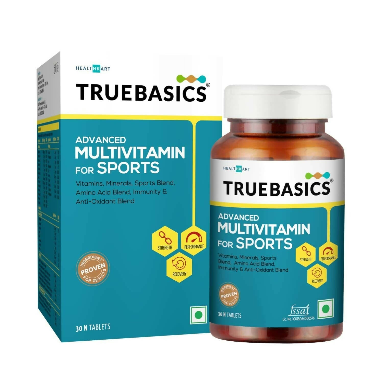 TrueBasics Advanced Multivitamin For Sports - Indyancart