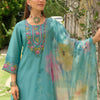 Dhiyona IE Women Floral Embroidered Regular Thread Work Kurta with Trousers & Dupatta