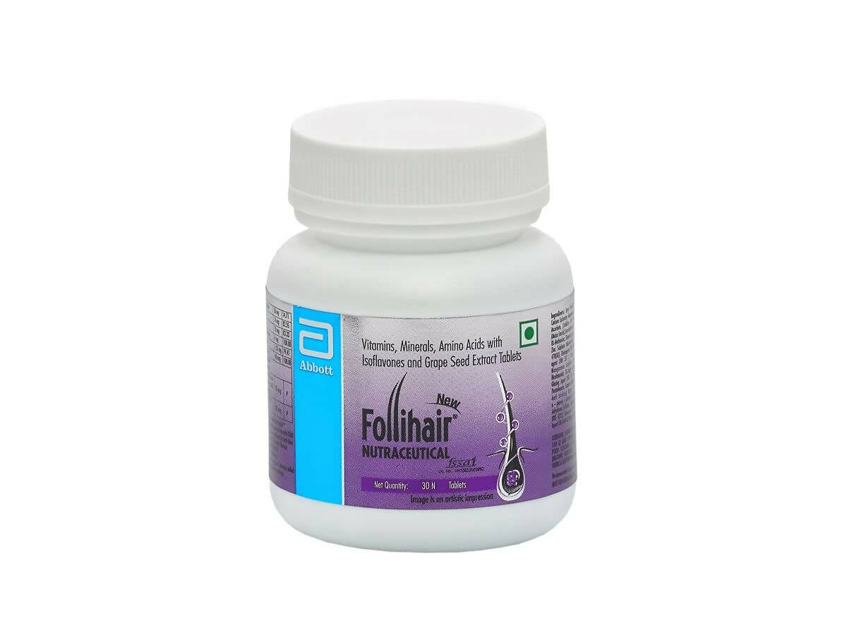 Abbott New Follihair Nutraceutical Tablets - Indyancart