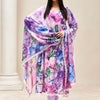 Dhiyona IE Women Floral Embroidered Empire Thread Work Kurta with Trousers & With Dupatta
