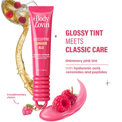 Plum Goodness Gossippin' Ginger Ale Glassic Lip Balm by BodyLovin'