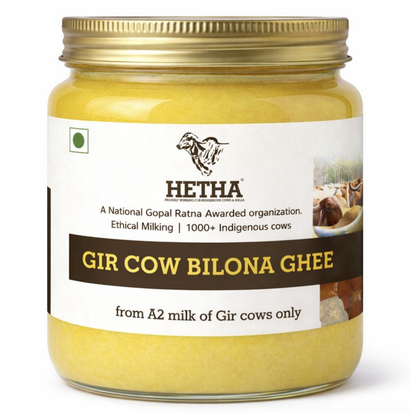 Hetha Gir Cow A2 Cultured Bilona Ghee / A2 Ghee