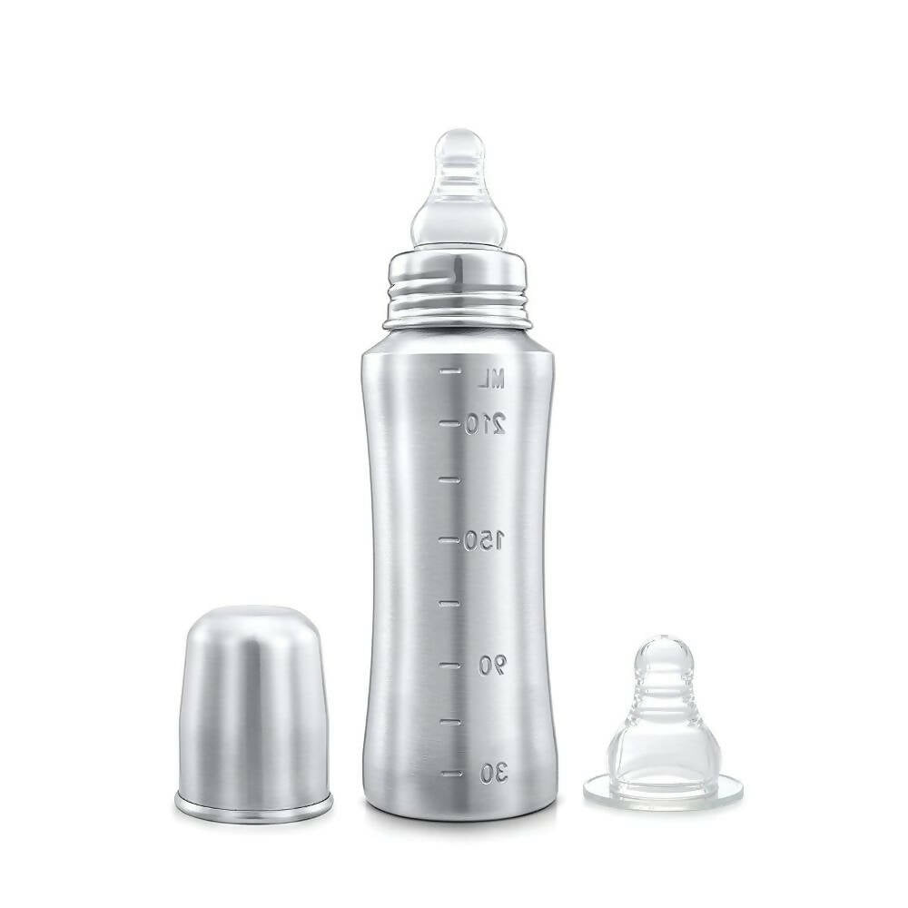 Speedex Stainless Steel Infant Baby Feeding Bottle - Indyancart