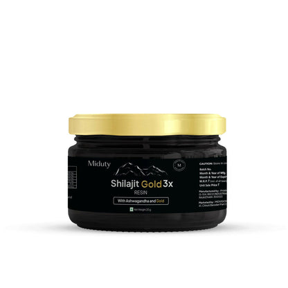 Miduty by Palak Notes SJ Gold 3X Resin with Ashwagandha and Gold