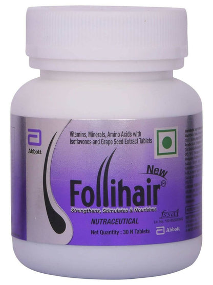Abbott New Follihair Nutraceutical Tablets - Indyancart