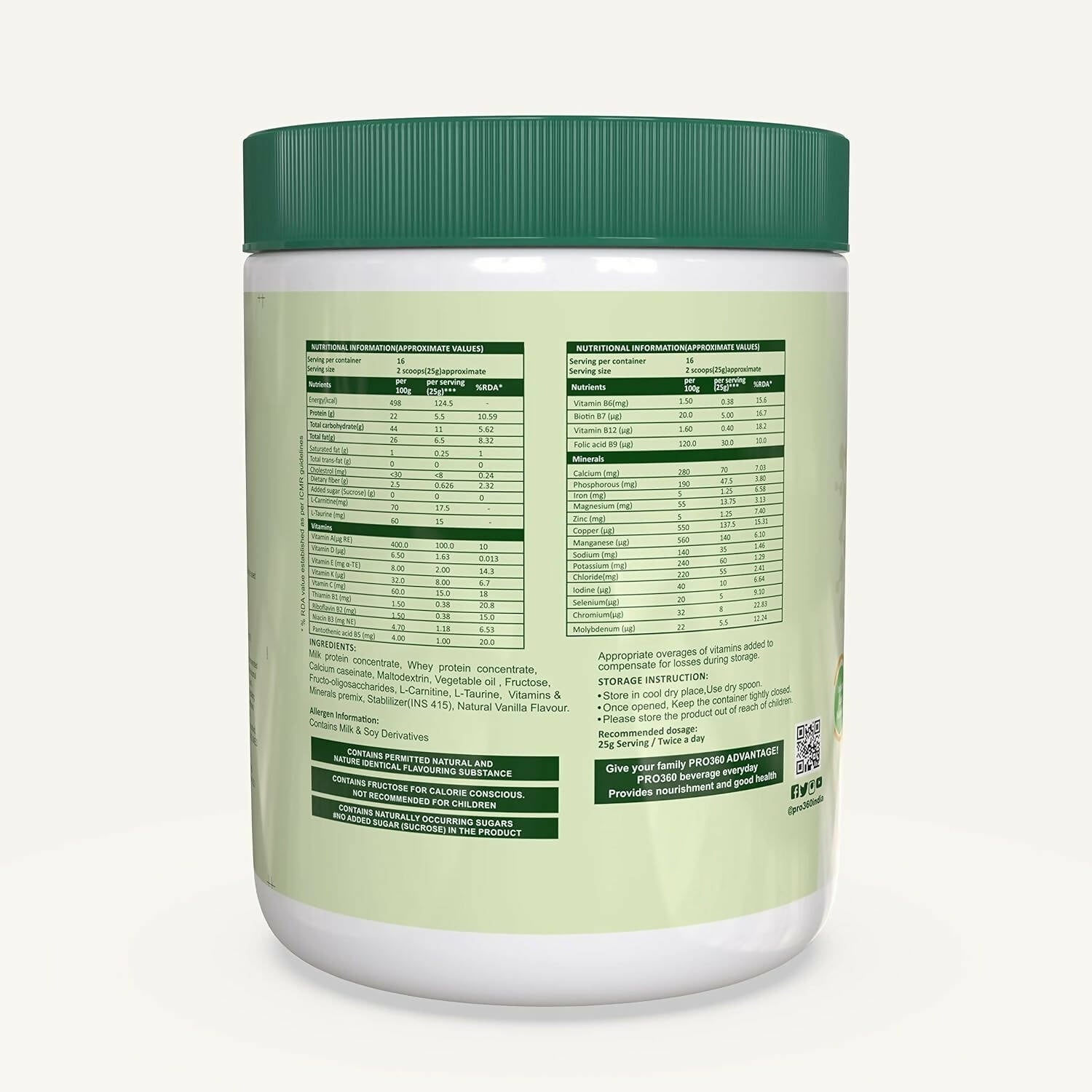 Pro360 Nefro (fka Nephro) HP - Dialysis Care Nutritional Supplement Powder - Indyancart
