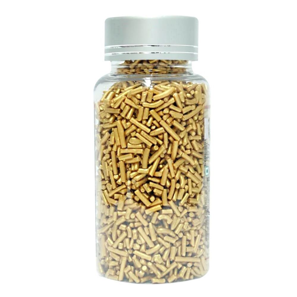 Confect Gold Vermicelli Sprinkles