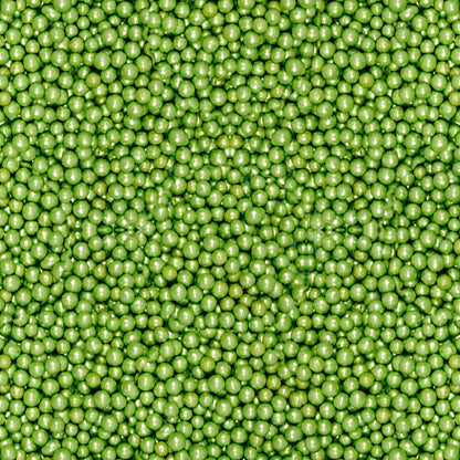 Confect Green Disco Balls Sprinkles 6 MM