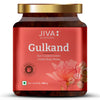 Jiva Ayurveda Gulkand - Sun-Cooked Indian Chaitri Rose Petal Preserve - Natural 300g (Pack of 1)