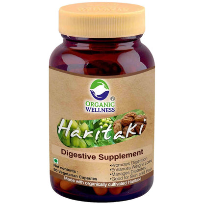 Organic Wellness Haritaki Capsules - Indyancart