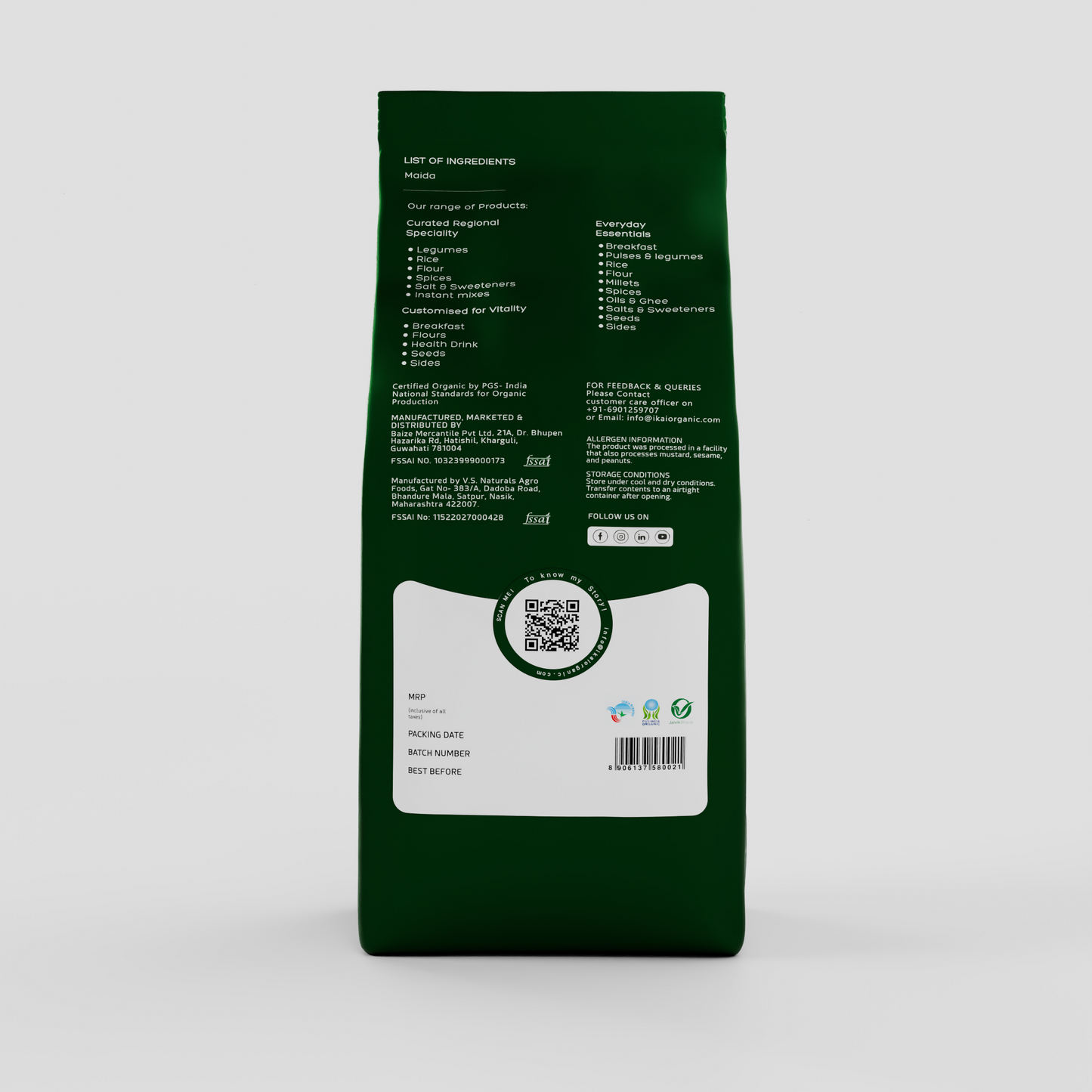 IKAI Organic Maida