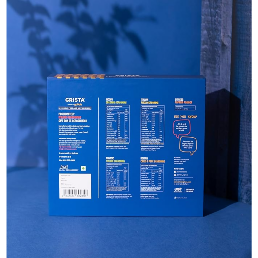 Crista Spices Passionately Italian Seasonings