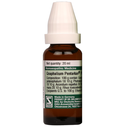 Dr. Willmar Schwabe Germany Gnaphalium Pentarkan Ptk. 49 Drops - Indyancart