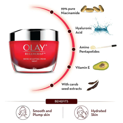 Olay Regenerist Night Cream - Indyancart