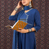 Dhiyona IE Women Ethnic Motifs Printed Pure Cotton Kurta with Trouser & Dupatta