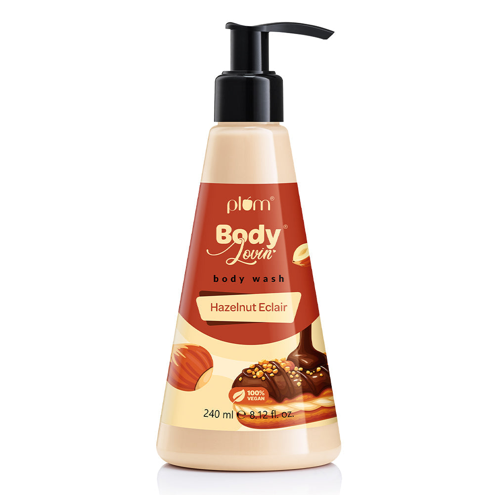 Plum Goodness Hazelnut Eclair Body Wash by BodyLovin'