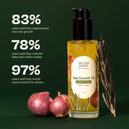 Sacred Grove Rosemary Leaves & Onion Hair Growth Oil