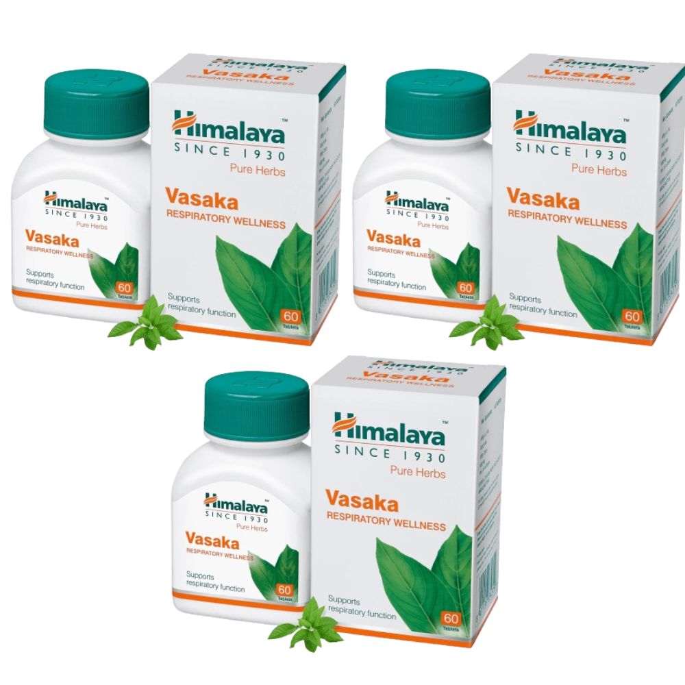 Himalaya Herbals - Vasaka Respiratory Wellness - Indyancart