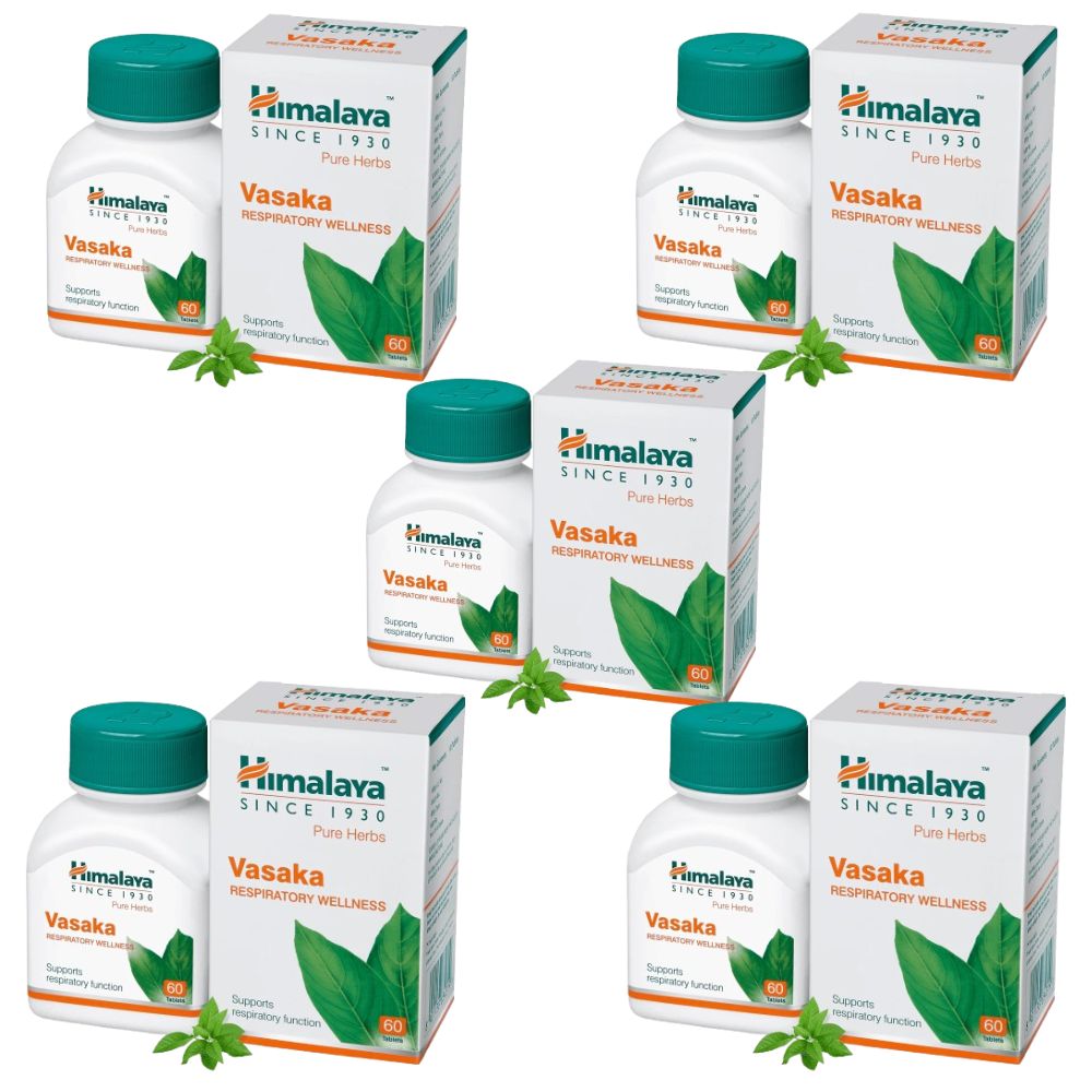 Himalaya Herbals - Vasaka Respiratory Wellness - Indyancart