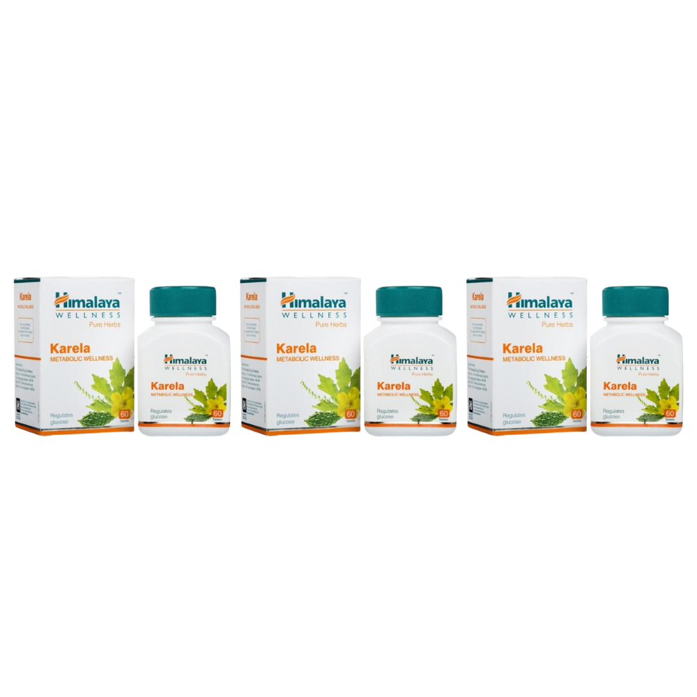 Himalaya Wellness Pure Herbs Karela Metabolic Wellness Tablets - Indyancart