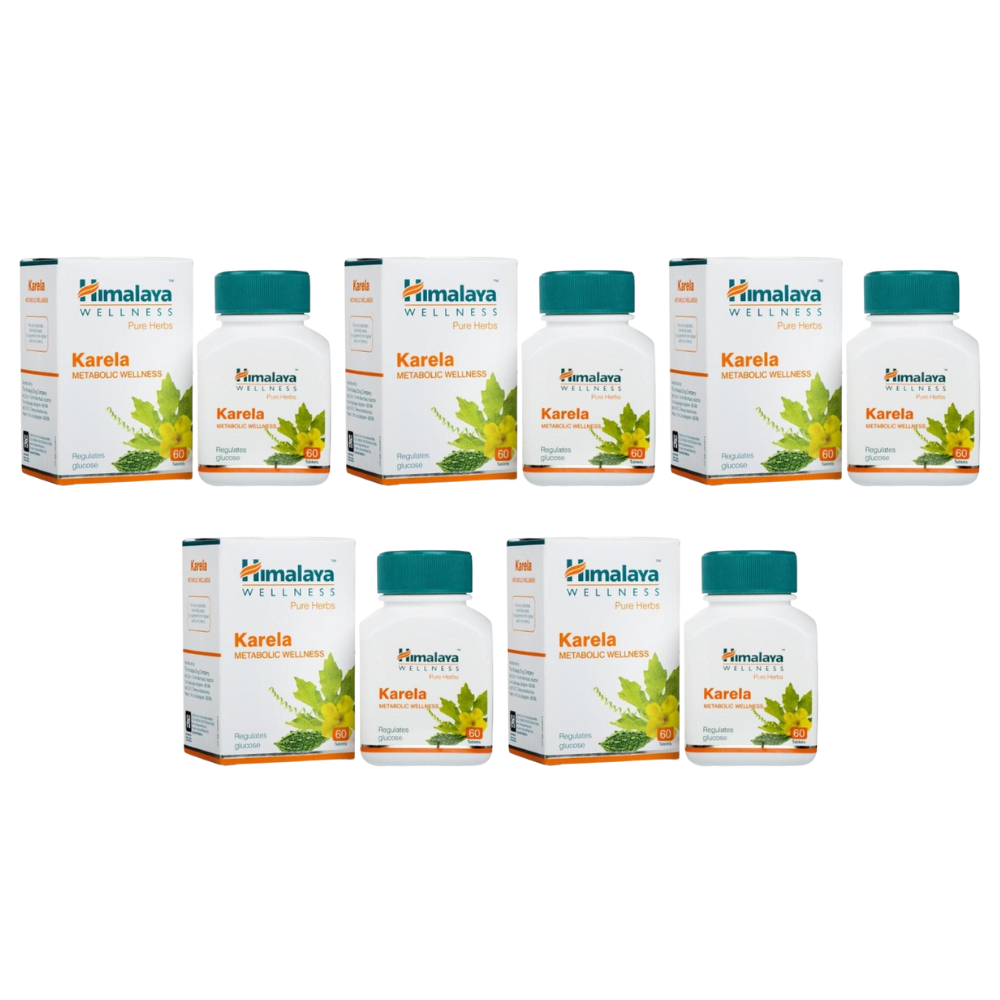 Himalaya Wellness Pure Herbs Karela Metabolic Wellness Tablets - Indyancart