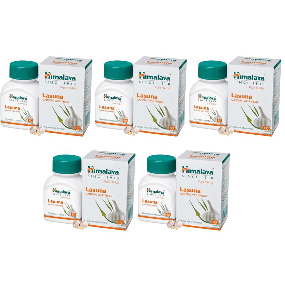 Himalaya Wellness Pure Herbs Lasuna Cardiac Wellness - Indyancart