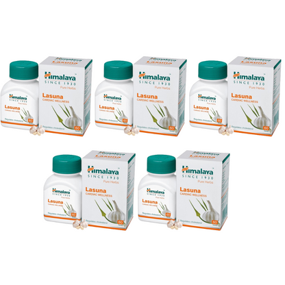 Himalaya Wellness Pure Herbs Lasuna Cardiac Wellness - Indyancart