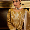 Dhiyona IE Ethnic Motifs Woven Design Zari Straight Kurta With Trousers & Dupatta