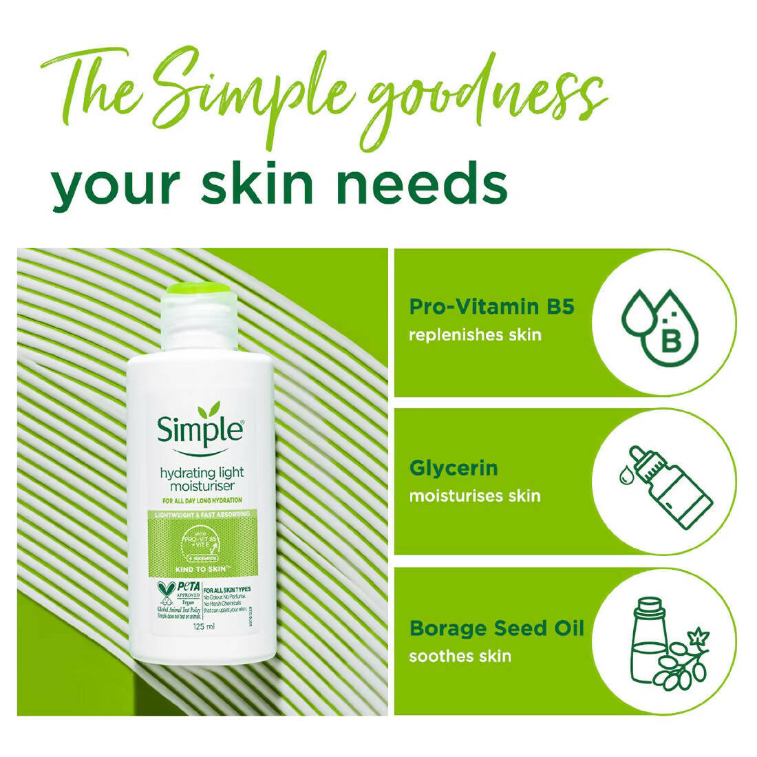 Simple Kind To Skin Hydrating Light Moisturiser - Indyancart