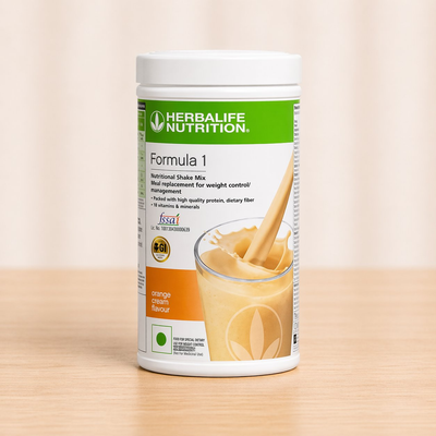 Herbalife Formula 1 - Nutritional Shake Mix - Orange Flavour Cream
