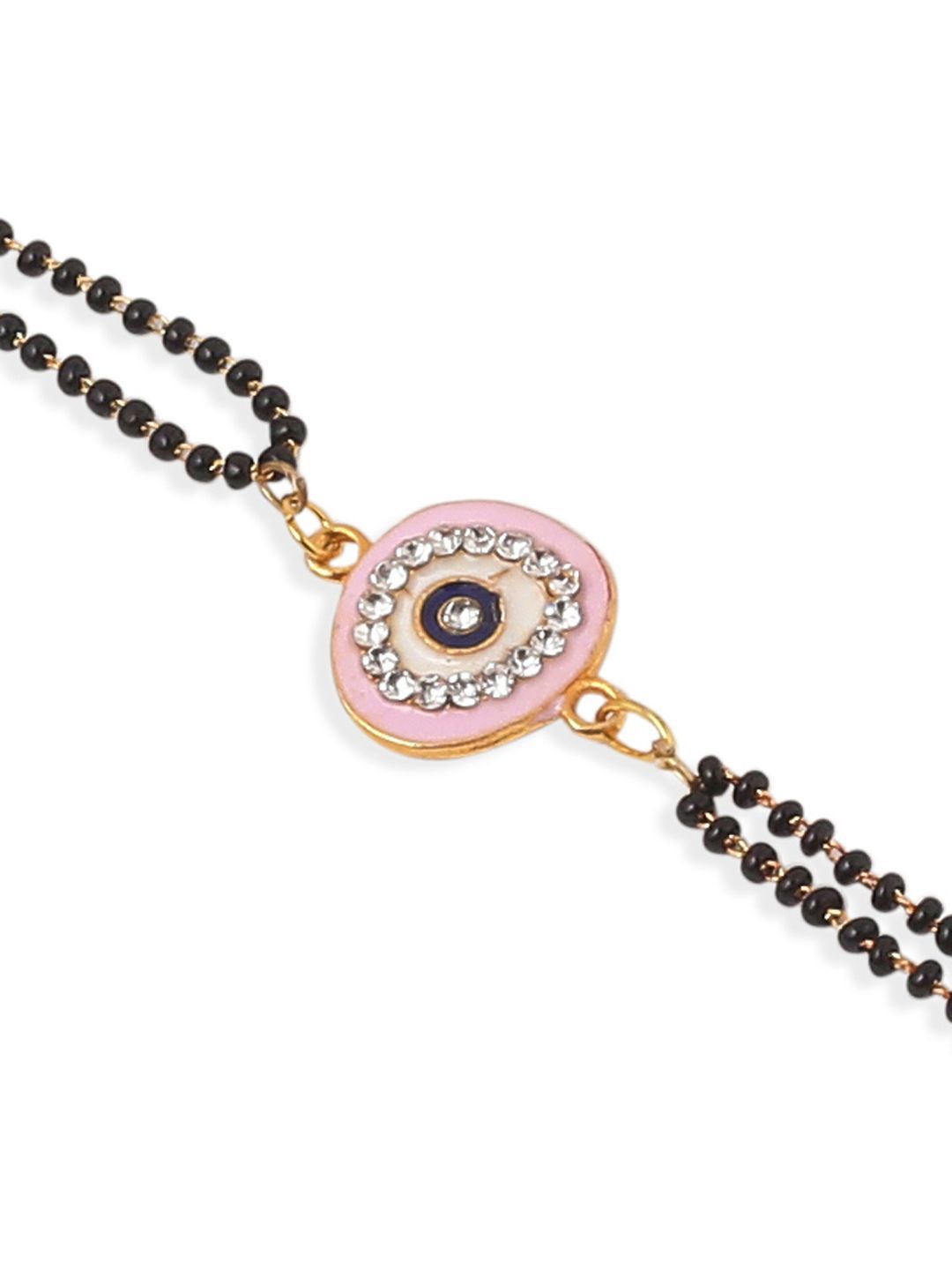 Anouk Stones Studded And Beaded Bhaiya Bhabhi Rakhis With Roli Chawal