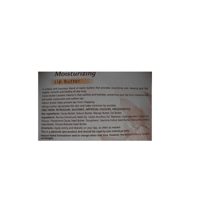 Himalaya Herbals Natural Moisturizing Lip Butter