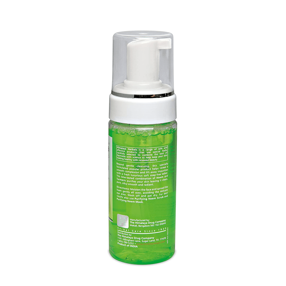 Himalaya Herbals Purifying Neem Foaming Face Wash - Indyancart