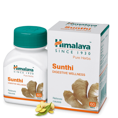 Himalaya Herbals Sunthi Digestive Wellness Tabs