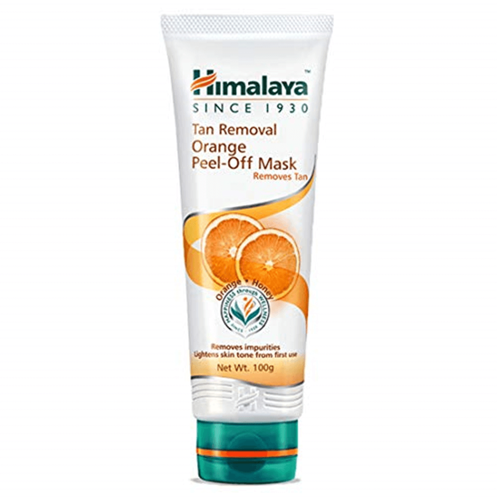 Himalaya Herbals Tan Removal Orange Peel-Off Mask - Indyancart