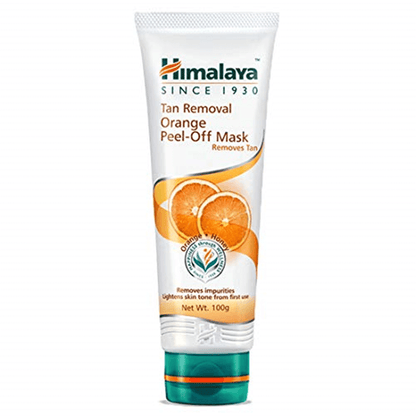 Himalaya Herbals Tan Removal Orange Peel-Off Mask - Indyancart