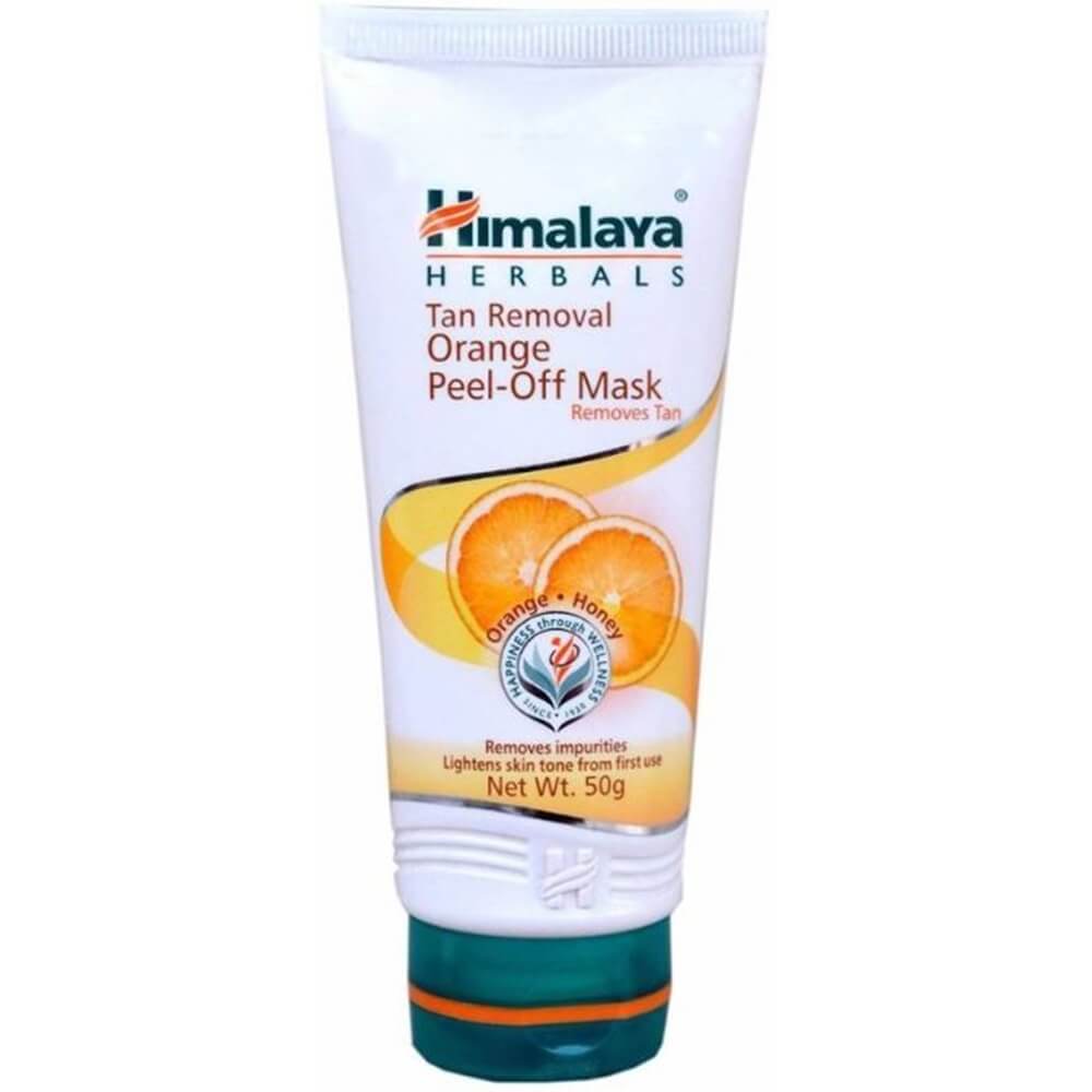 Himalaya Herbals Tan Removal Orange Peel-Off Mask - Indyancart