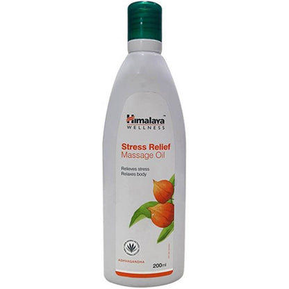 Himalaya Stress Relief Massage Oil (200 ml) - Indyancart