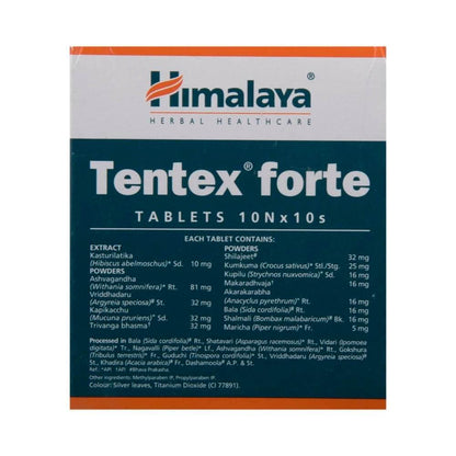 Himalaya Tentex Forte Tablets - 10 Tablets (Pack of 10) - Indyancart