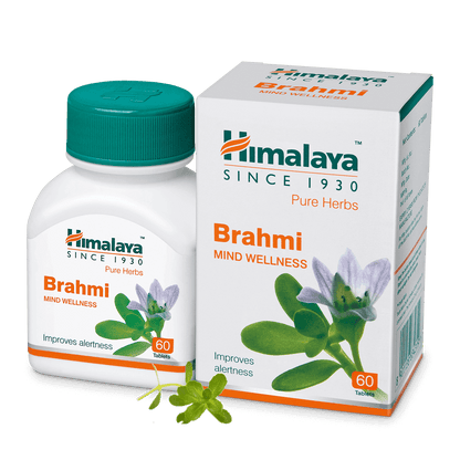 Himalaya Wellness Pure Herbs Brahmi Mind Wellness - 60 Tablets - Indyancart