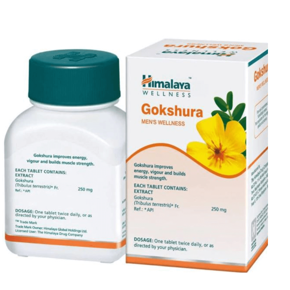 Himalaya Wellness Pure Herbs Gokshura Men's Wellness - 60 Tablets - Indyancart