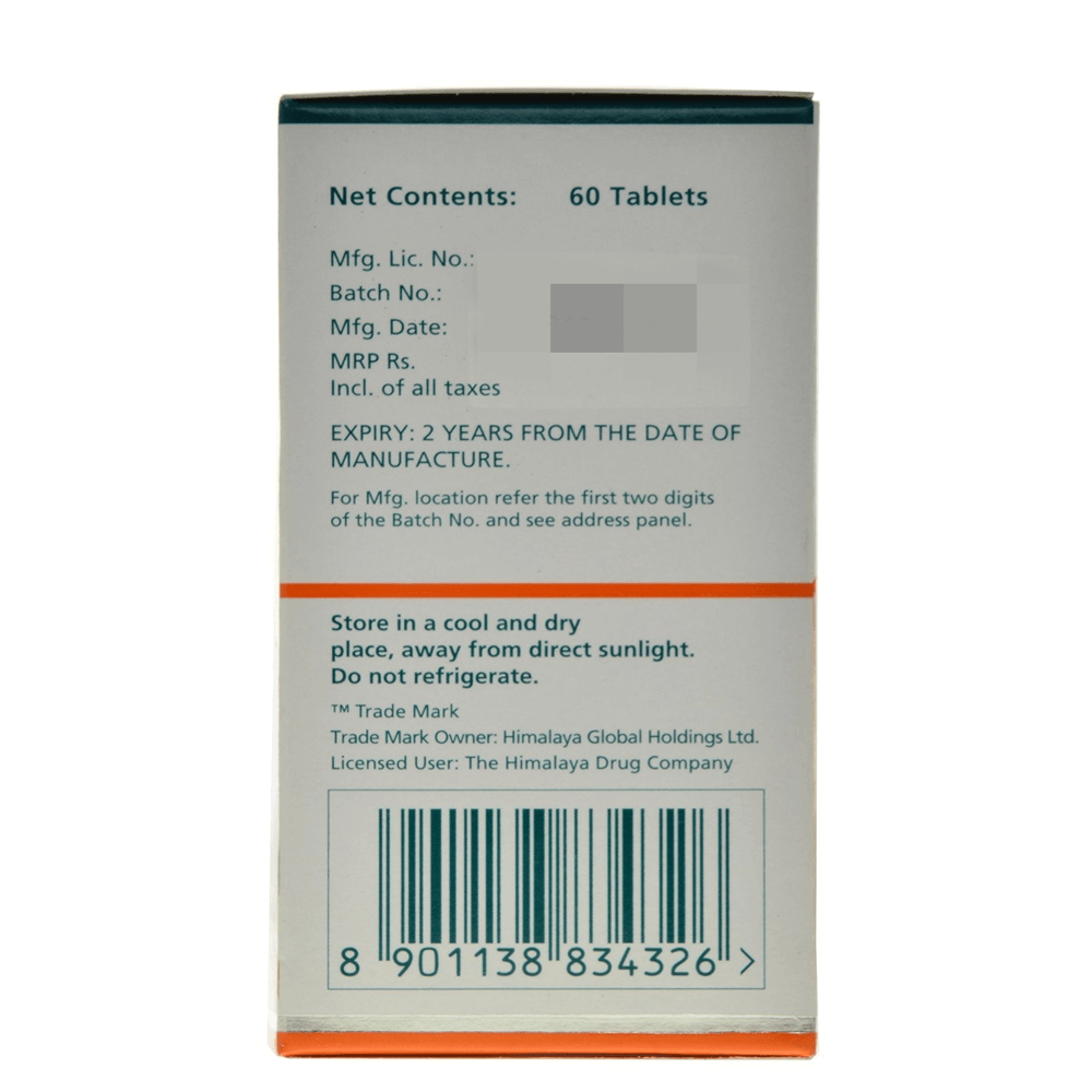 Himalaya Wellness Pure Herbs Lasuna Cardiac Wellness - 60 Tablets - Indyancart