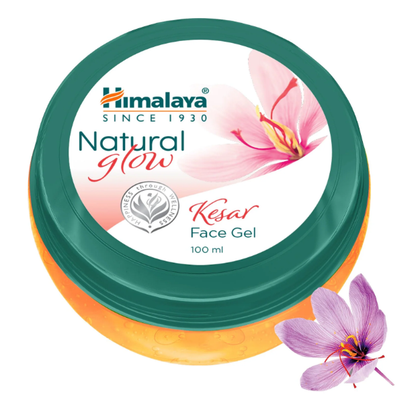 Himalaya Natural Glow Kesar Face Gel - Indyancart