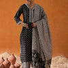 Dhiyona IE Printed Regular Pure Cotton Kurta with Salwar & Dupatta