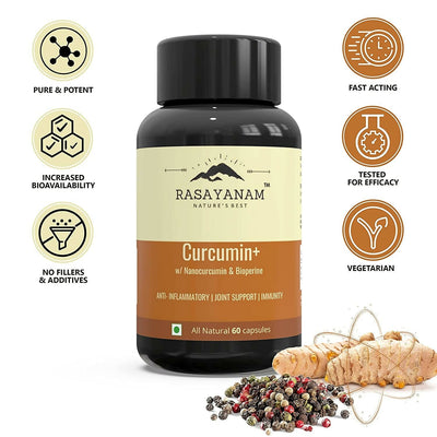 Rasayanam Curcumin+ Capsules - Limited Time Offer
