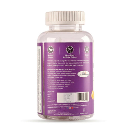 Neuherbs Good Sleep Gummies (No Added Sugar) - Mango Flavor