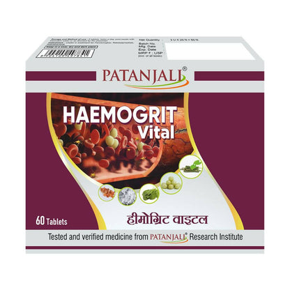 Patanjali Divya Haemogrit Vital Tablets - Indyancart